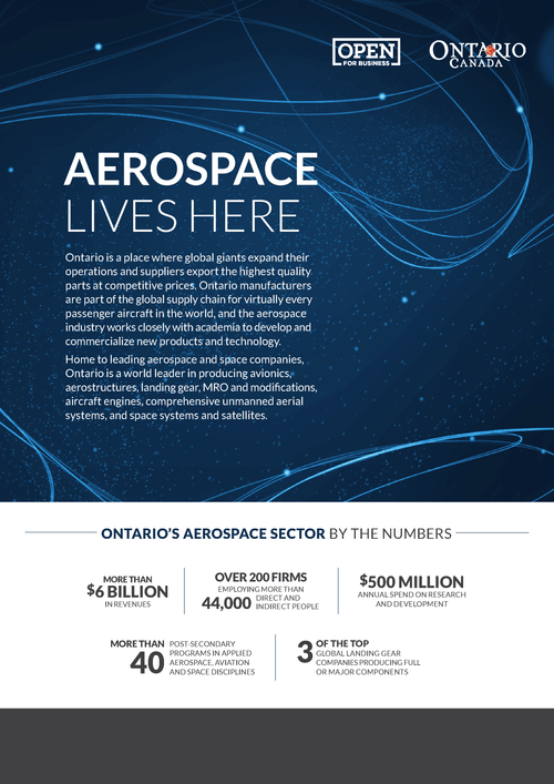 Aeropsace one-pager