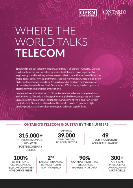 Telecom one-pager