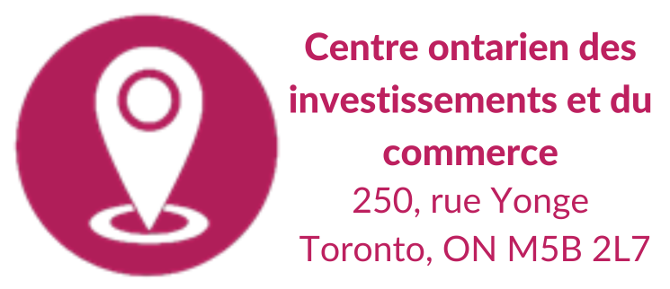 Centre ontarien des investissements et du commerce, 250, rue Yonge, Toronto, M5B 2L7